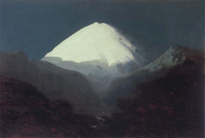 Arkhip Ivanovich Kuindzhi Elbrus-Moonlight Germany oil painting art